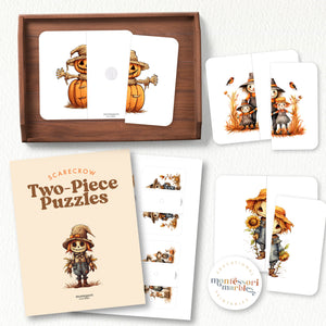 Scarecrow Two-Piece Puzzles