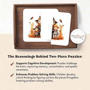 Scarecrow Two-Piece Puzzles