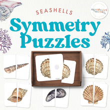 Load image into Gallery viewer, Seashells Symmetry Puzzles
