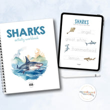 Load image into Gallery viewer, Sharks Activity Workbook

