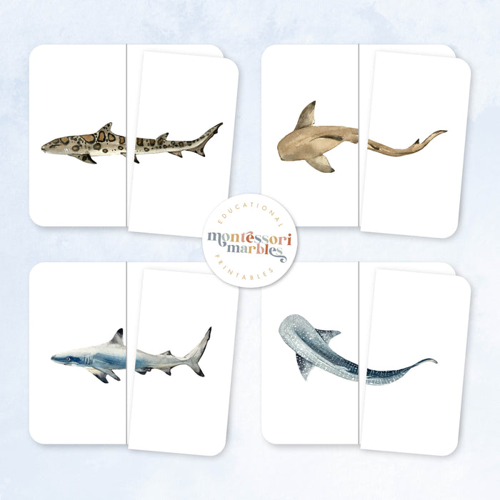 Sharks Two-Piece Puzzles