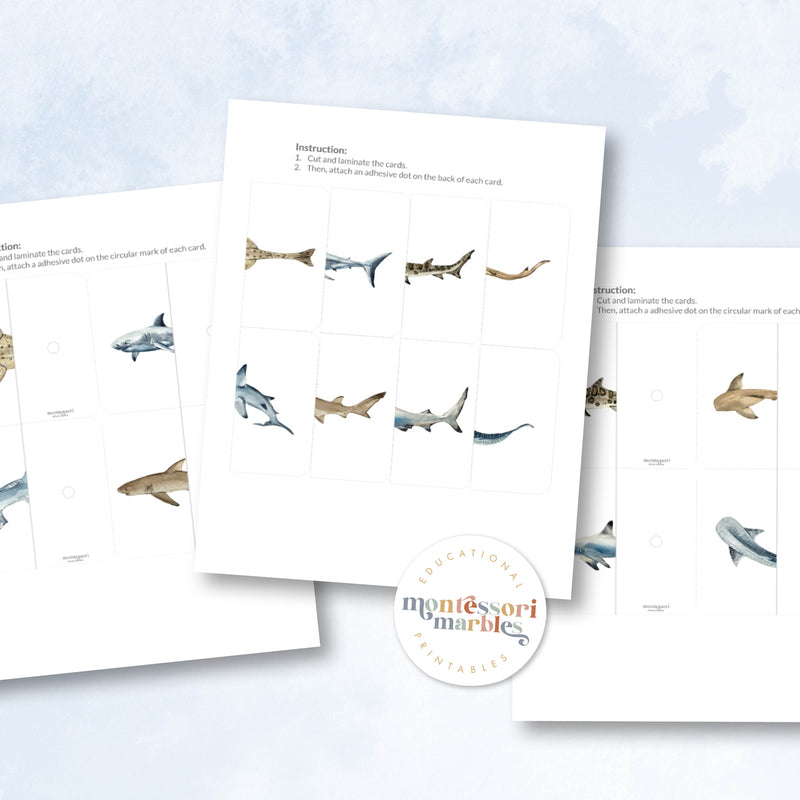 Sharks Two-Piece Puzzles
