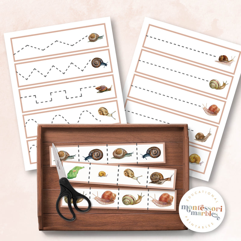 Snails Cutting Strips