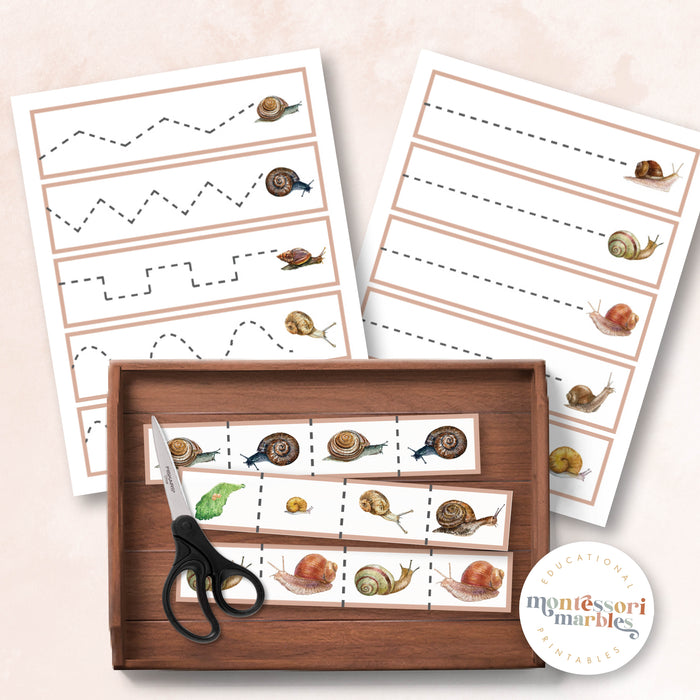 Snails Cutting Strips