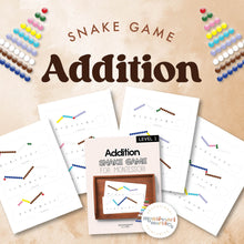 Load image into Gallery viewer, Snake Game Addition Workbook
