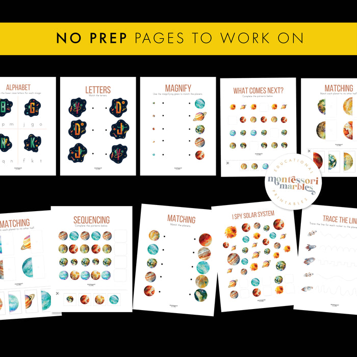 Solar System Activity Workbook