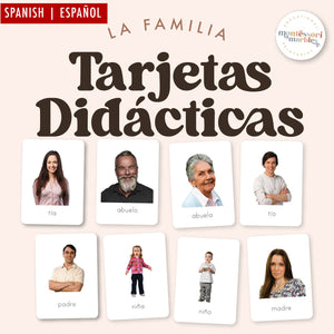 La Familia Tarjetas Didácticas