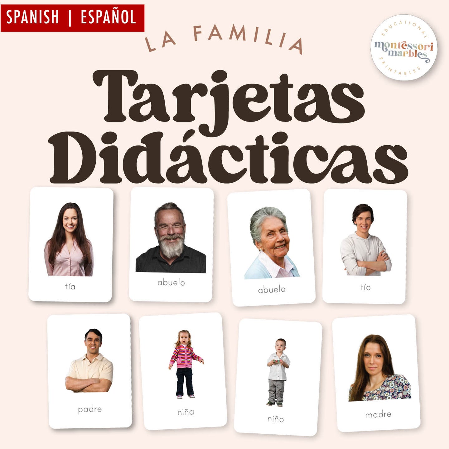 La Familia Tarjetas Didácticas