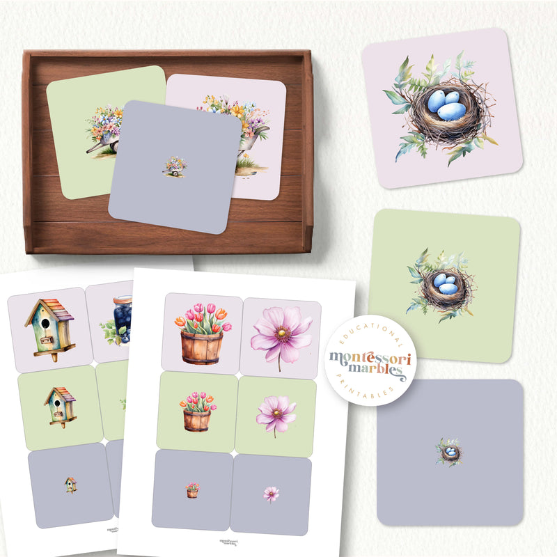 Spring Objects Size Sorting
