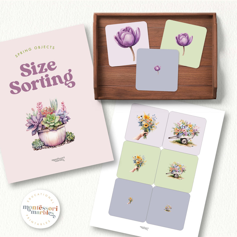 Spring Objects Size Sorting