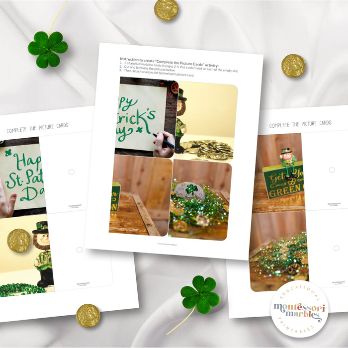 St. Patrick's Day Complete the Pictures