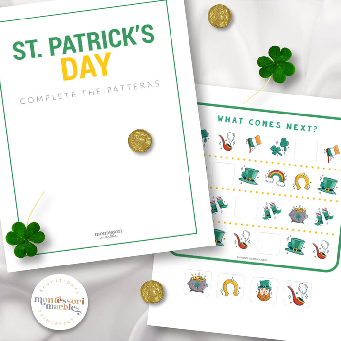 ST. PATRICK'S DAY Complete The Patterns