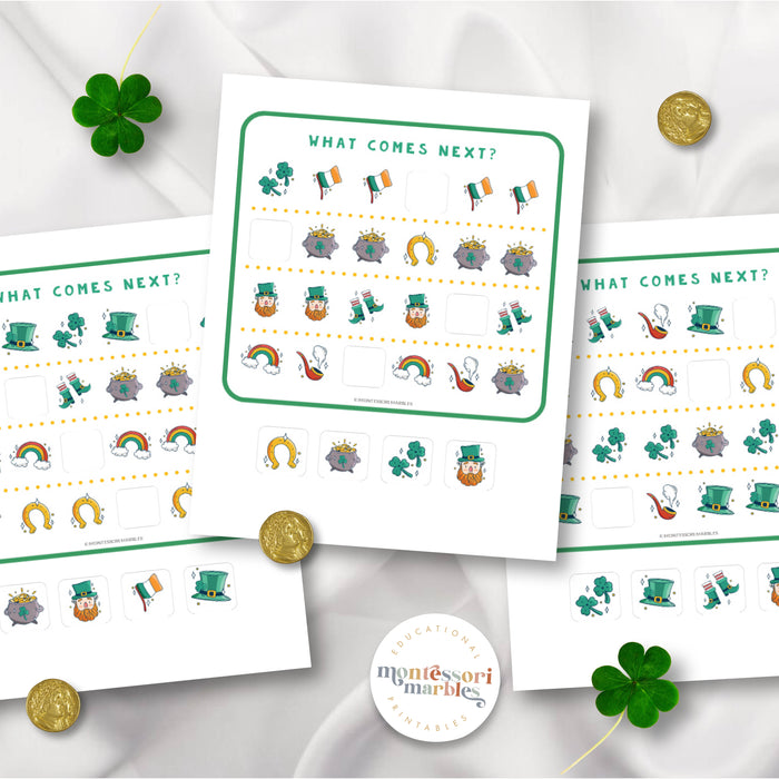 ST. PATRICK'S DAY Complete The Patterns