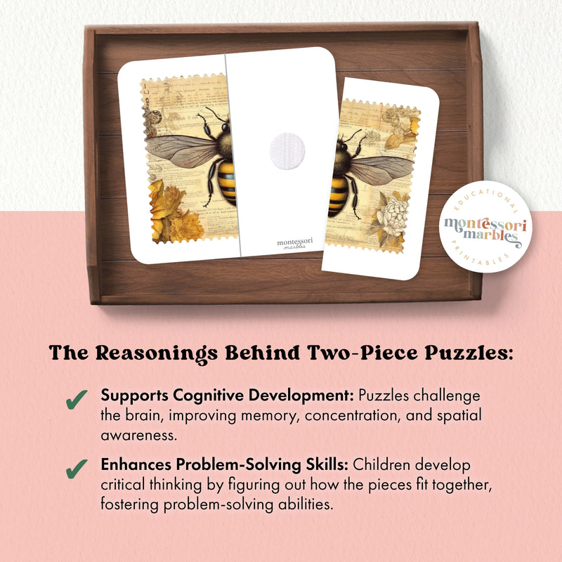 Stamps Two-Piece Puzzles