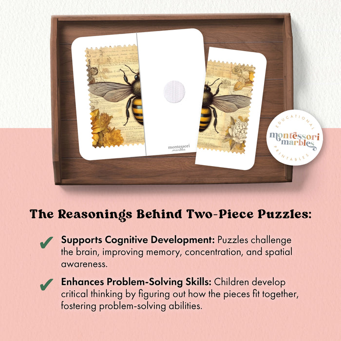 Stamps Two-Piece Puzzles