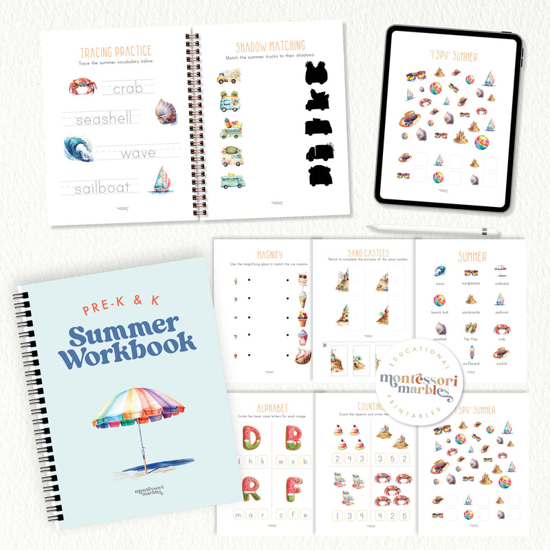 Summer Mini Activity Workbook