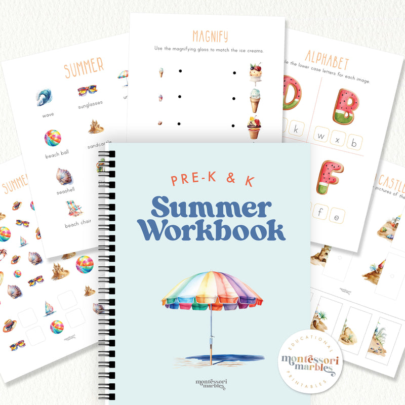 Summer Mini Activity Workbook