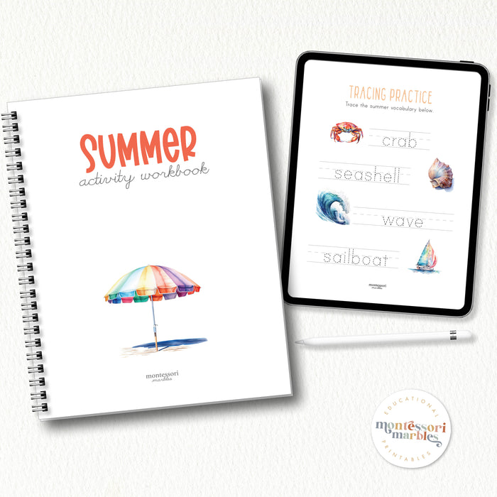 Summer Mini Activity Workbook - PreK & Kindergarten
