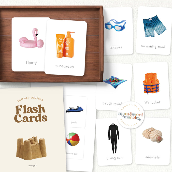 Summer Flash Cards