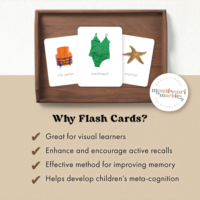 Summer Flash Cards