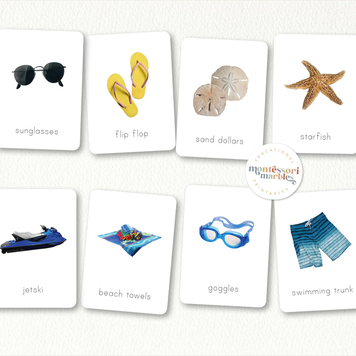Summer Flash Cards
