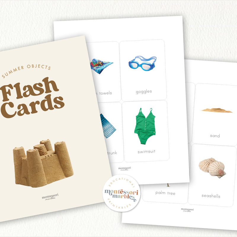 Summer Flash Cards