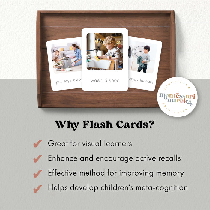 Montessori Toddler Routine Cards