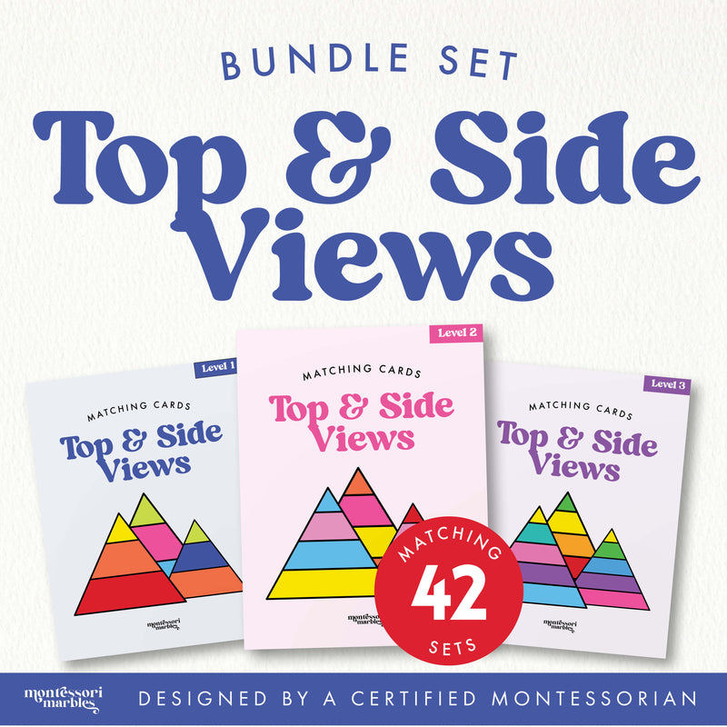 Complete 3D perspective matching bundle with all difficulty levels