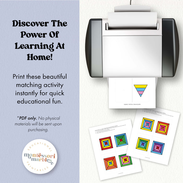 Top & Side Views Matching Cards Level 2