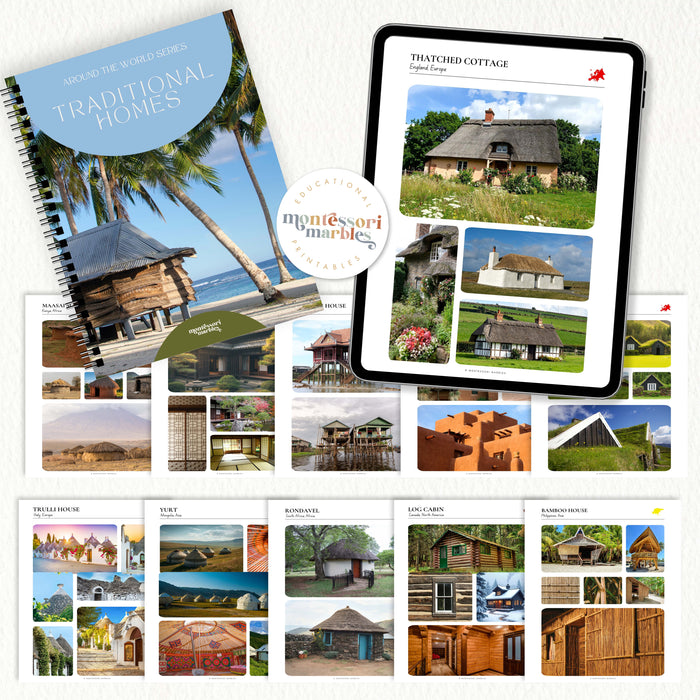 Traditional Homes Around the World Photo Binder