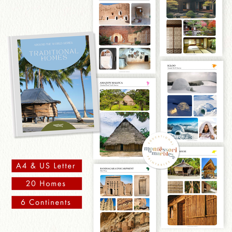 Traditional Homes Around the World Photo Binder