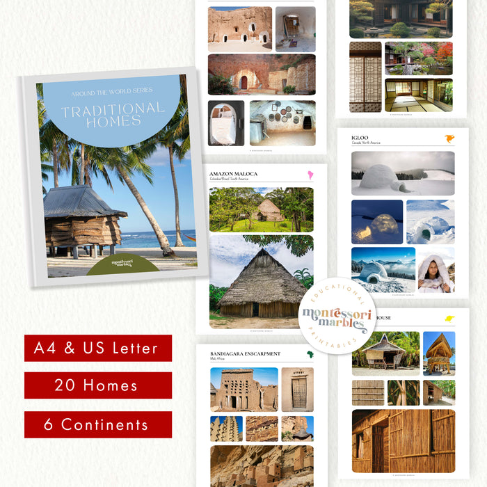 Traditional Homes Around the World Photo Binder