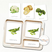 Load image into Gallery viewer, Vegetables Nomenclature Cards
