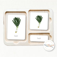 Load image into Gallery viewer, Vegetables Nomenclature Cards
