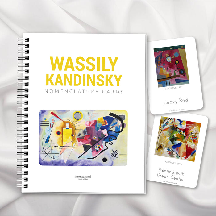 Wassily Kandinsky Montessori Nomenclature Cards