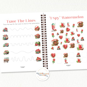 Watermelon Activity Workbook | PreK