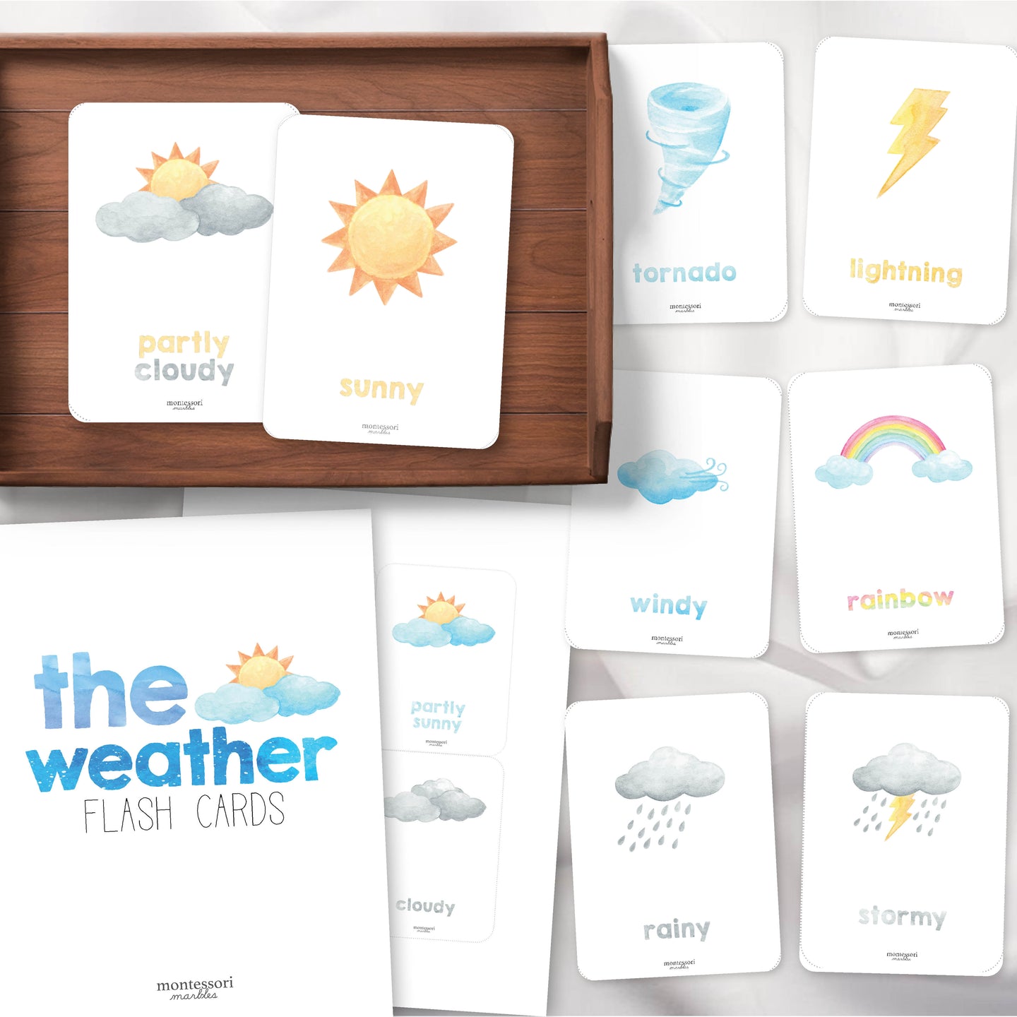 Weather Flash Cards