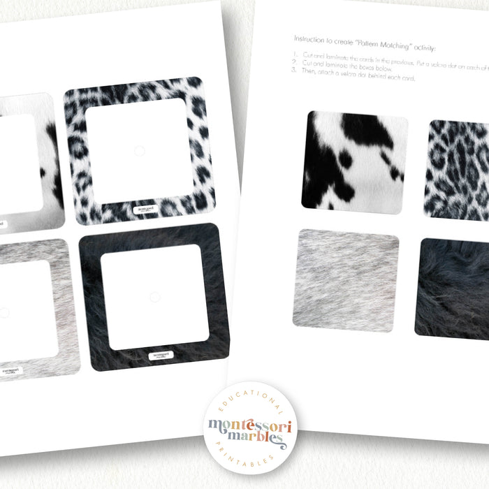 Safari & Jungle Animals Pattern Matching