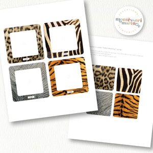 Safari & Jungle Animals Pattern Matching