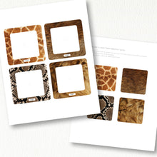 Load image into Gallery viewer, Safari &amp; Jungle Animals Pattern Matching
