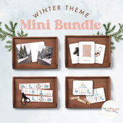 Winter-themed activity bundle for toddlers and preschoolers