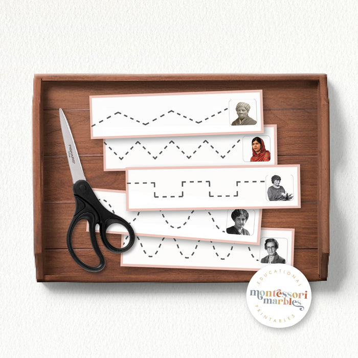 Women's History Month Cutting Strips