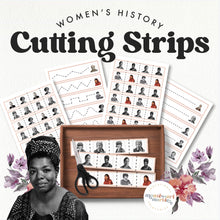 Load image into Gallery viewer, Women&#39;s History Month Cutting Strips
