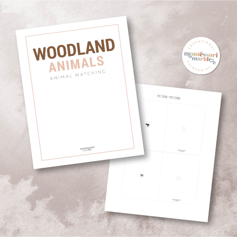 Woodland Animals Magni Match