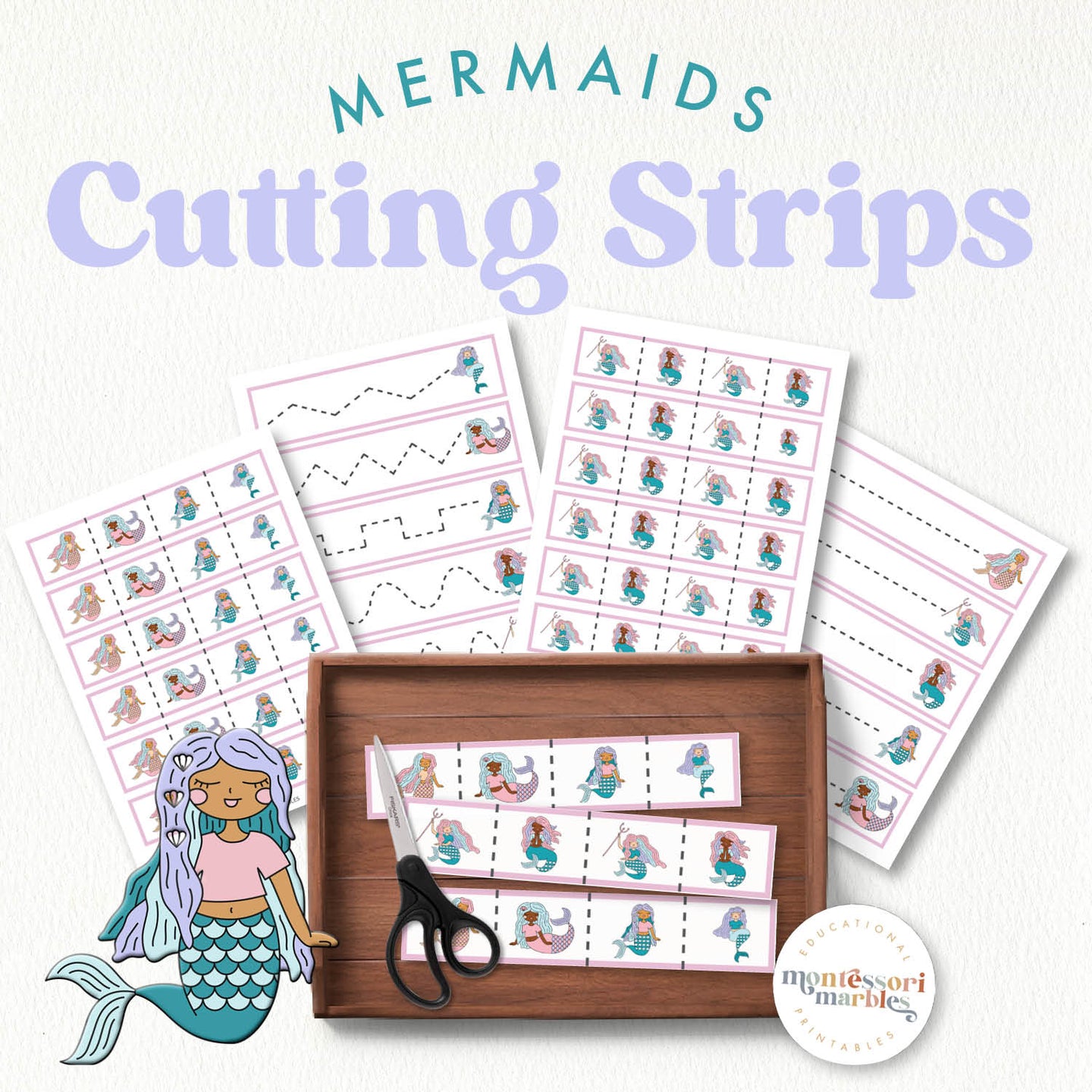 Mermaids Cutting Strips