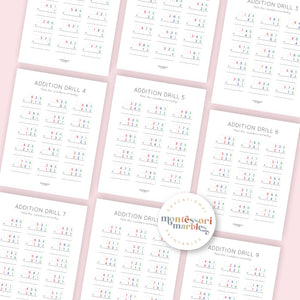 Addition Drills Workbook Level 3