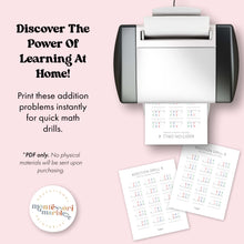 Load image into Gallery viewer, Addition Drills Workbook Level 3

