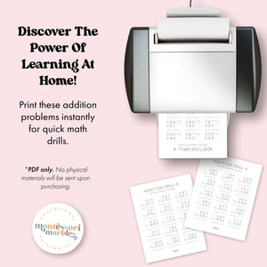Addition Drills Workbook Level 3