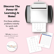Load image into Gallery viewer, Addition Drills Workbook Level 1
