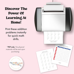 Addition Drills Workbook Level 1